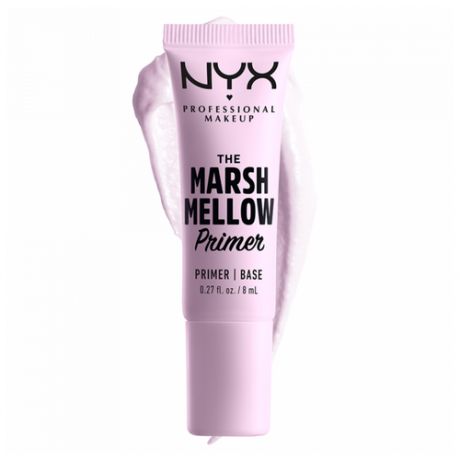 NYX professional makeup Праймер Marshmellow Primer Mini, 8 мл, розовый