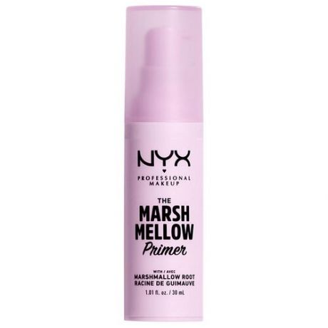 NYX professional makeup Праймер для лица The Marsh Mellow Primer, 30 мл, розовый