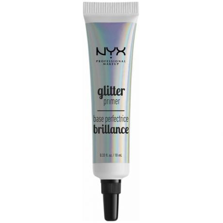 NYX professional makeup Праймер для нанесения блесток Glitter Primer, 10 мл, 01