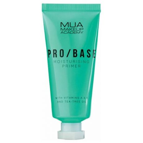 MUA Основа для макияжа PRO / BASE Moisturising Primer, 30 мл, зеленый