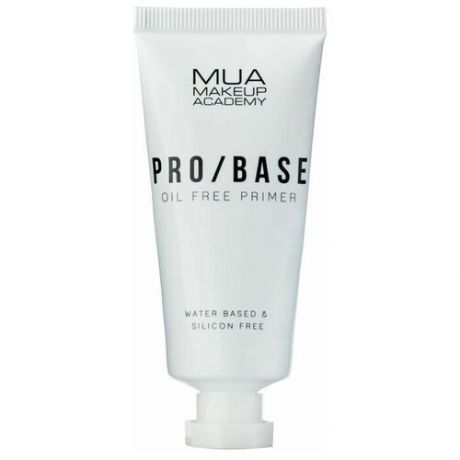 MUA Основа для макияжа PRO / BASE Oil Free Primer, 30 мл, белый