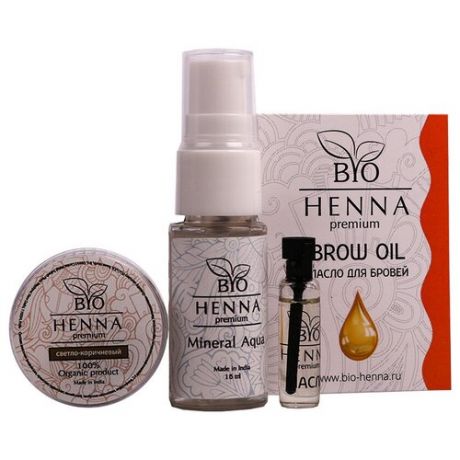 Bio Henna Набор окрашивание + уход, блонд