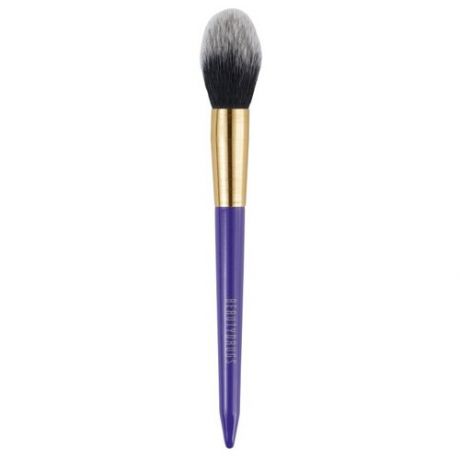 Кисть Beautydrugs Кисть Makeup Brush для макияжа лица F2, для лица золотистый/фиолетовый