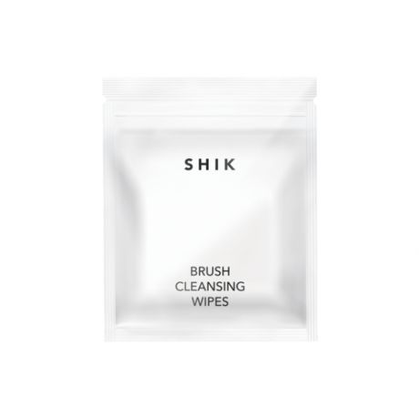 Очищающие салфетки для косметических кистей Shik с антибактериальным эффектом - Brush cleansing wipes, 10 шт