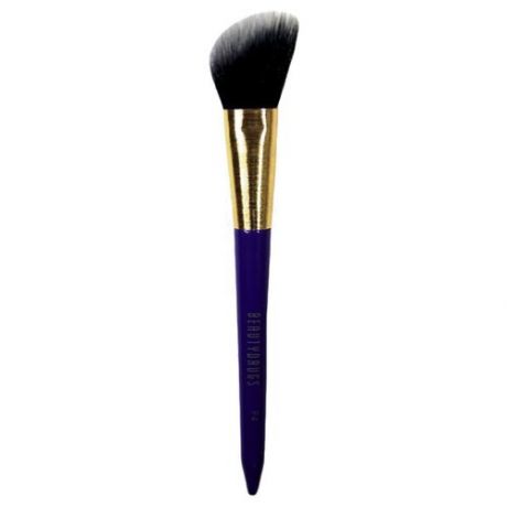Кисть Beautydrugs Кисть Makeup Brush для макияжа лица F4, для лица золотистый/фиолетовый
