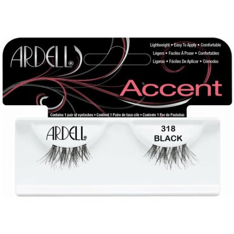 Ardell ресницы для внешних краев глаз Accents Lashes 318 black