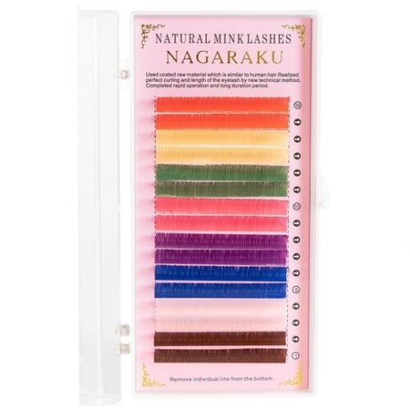Цветные Nagaraku (Нагараку) D 0.07, 11 16 линий