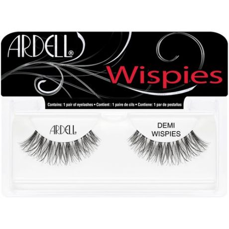 Ardell накладные ресницы Wispies InvisiBand Lashes черный