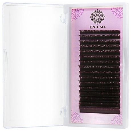 Ресницы Enigma цвет "Мокка" 0,07/L/13 mm (16 линий)
