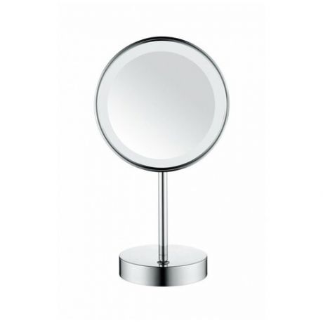 AM-M-062-CR Косметическое зеркало с подсветкой настольное