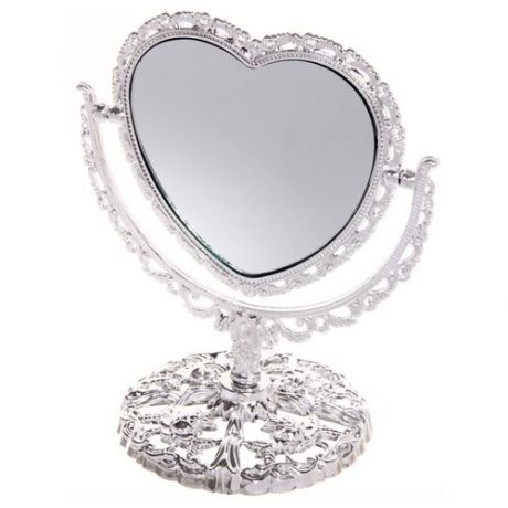 Florento зеркало косметическое настольное Версаль - Сердце 17