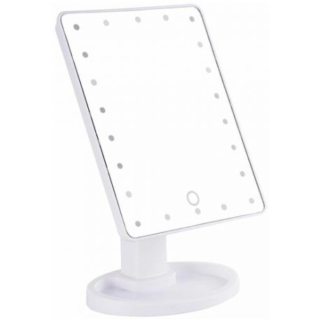 Косметическое зеркало для макияжа с подсветкой LED Large Mirror (белый)