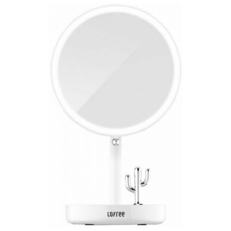 Xiaomi зеркало косметическое настольное Lofree LED Beauty Mirror с подсветкой