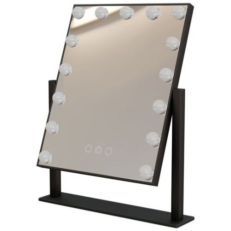 GESS зеркало косметическое настольное uLike Maestro, 15 ламп с подсветкой