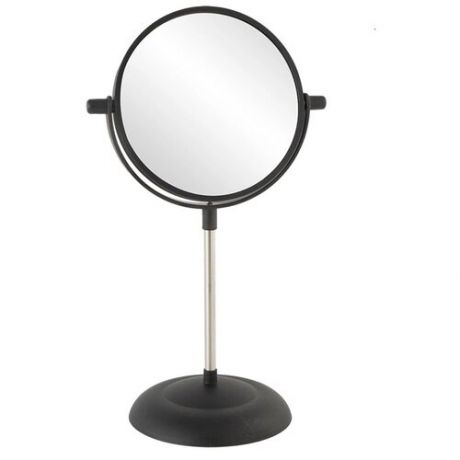 Зеркало настольное двустороннее, диаметр 15 см