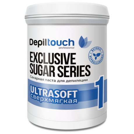 Depiltouch Professional Exclusive Sugar Series Ultrasoft - Сахарная паста для депиляции (Сверхмягкая 1) 800 гр
