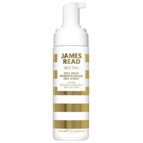 Мусс для автозагара JAMES READ Fool Proof Bronzing Mousse Face & Body 100 мл