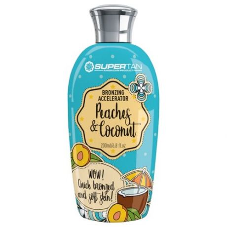 Крем для загара на солнце SuperTan Peaches and Coconut 15 мл