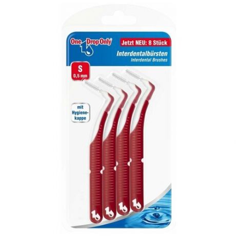 Межзубные ершики S (0.5 мм) 8 штук One Drop Only Interdental Brushes