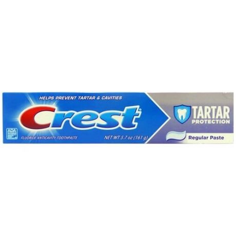 Зубные пасты Crest Зубная паста Crest Tartar Protection Regular Paste, 161 г