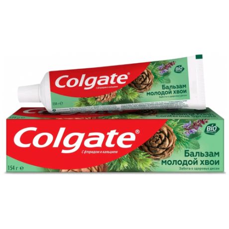 Зубная паста Colgate Bio Экстракты Зубная паста "бальзам молодой хвои" 100 мл.