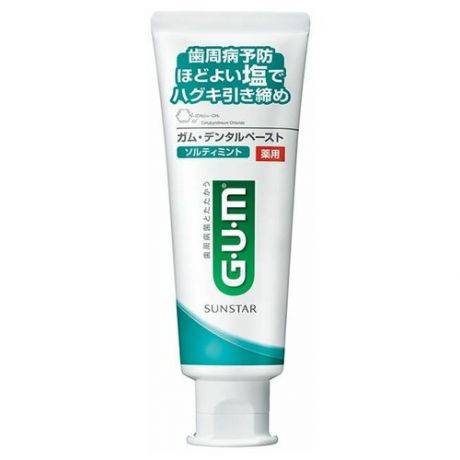 Зубная паста Sunstar GUM для предотвращения парадонтита со вкусом соленой мяты 150 г