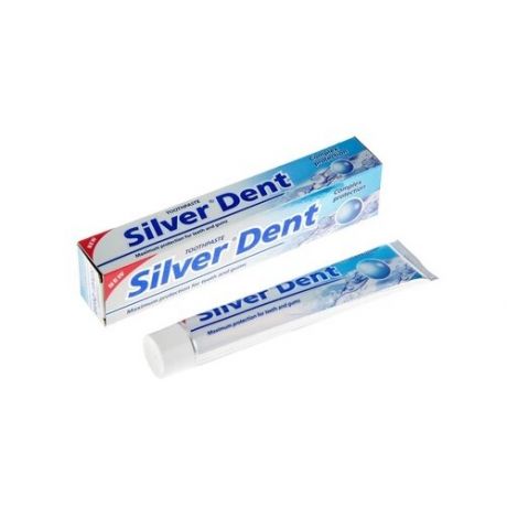 Паста зубная Silver dent Комплексная защита, 100г, 3 шт.