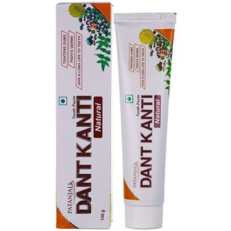 Зубная паста Дант Канти Патанджали (Tooth paste Dant Kanti Patanjali) 100г