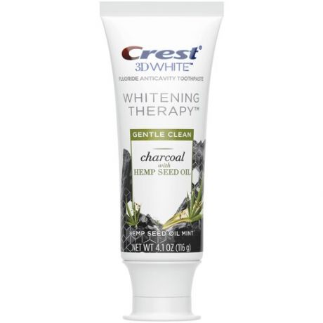 Зубная паста Crest White Whitening Therapy Charcoal Hemp Seed Oil Mint, 116 г