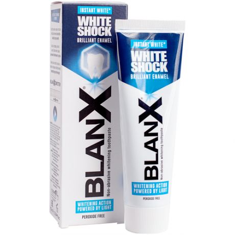 Зубная паста BlanX White Shock, 75 мл