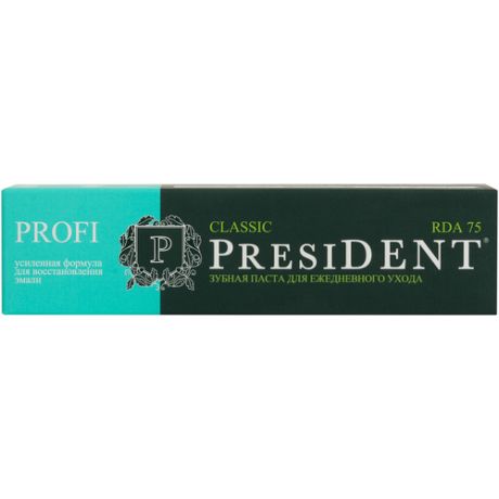 Зубная паста PresiDENT PROFI Classic, 50 мл