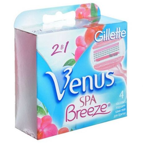 Женская кассета Gillette Venus BREEZE SPA (4 шт)