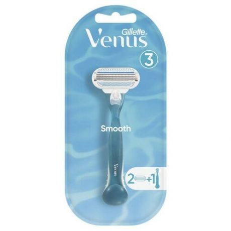 GILLETTE/Сменные кассеты GILLETTE Venus Для Женской Бритвы, 2 шт с 3 лезвиями