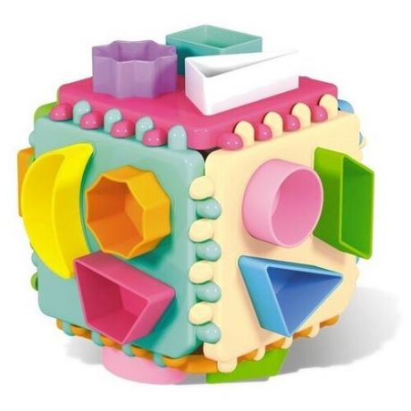 Логическая игрушка Stellar Куб, подарочный, 120х120х220