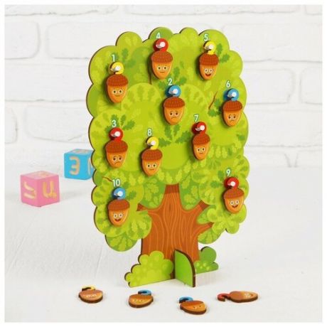 WoodLand Toys Сортер-дерево «Веселый дуб»