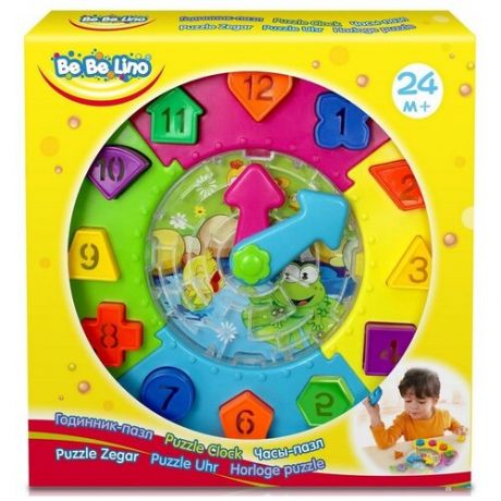 Игрушка Toys Lab Bebelino Часы-пазл 58023