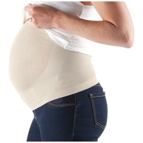 Бесшовный бандаж для беременных Belly Boost Black XS (40-42)