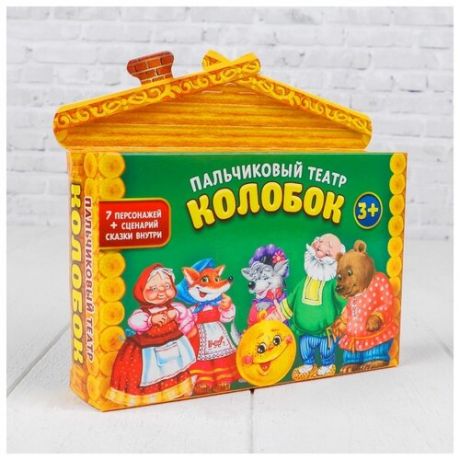 Кукольный театр Milo toys "Колобок", 7 шт