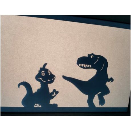 Древний мир динозавров" набор теневых игр для детей