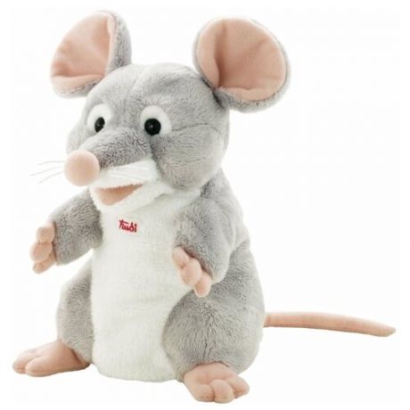 Мышка 25 см мягкая игрушка на руку для кукольного театра