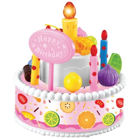Набор продуктов EstaBella С Днем рождения! 62106 розовый/белый