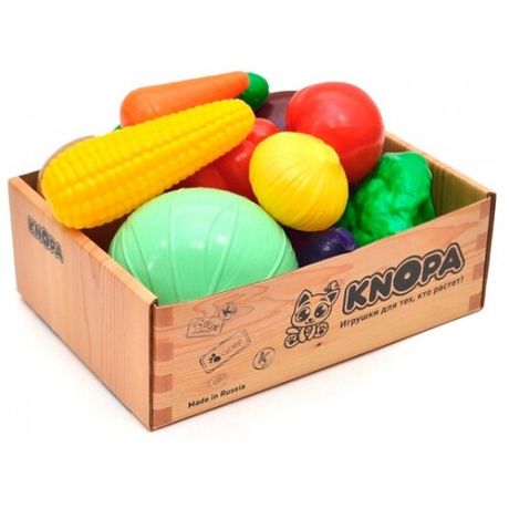 Набор продуктов Knopa Большой ящик "Овощи" 87049 разноцветный