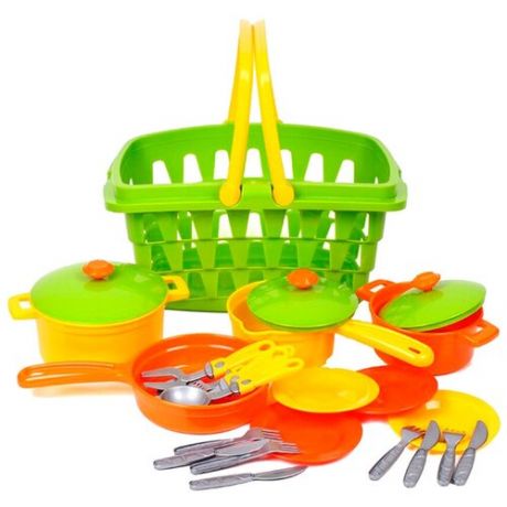 Набор посуды ТехноК 4456 разноцветный