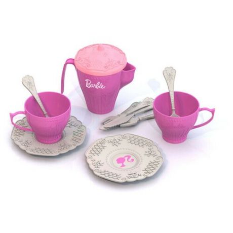 Набор чайной посуды Нордпласт Барби 12 предметов