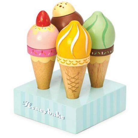 Набор продуктов Le Toy Van Ice Creams TV328 разноцветный