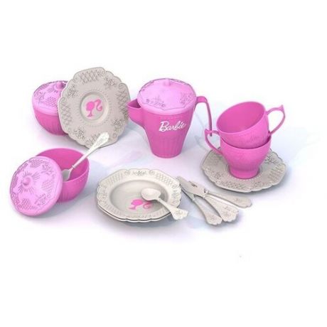 Набор чайной посуды Нордпласт Барби 18 предметов
