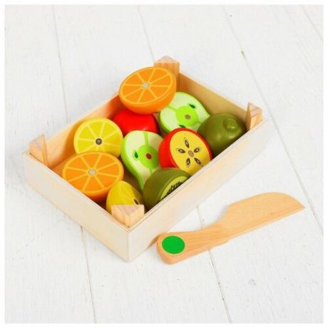 Набор продуктов в ящике Сочные фрукты 3048148 .