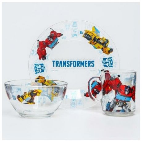 Набор детской посуды "Transformers", Трансформеры