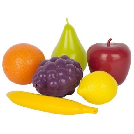 Игровой набор фрукты, детские игрушечные продукты, 6 предметов