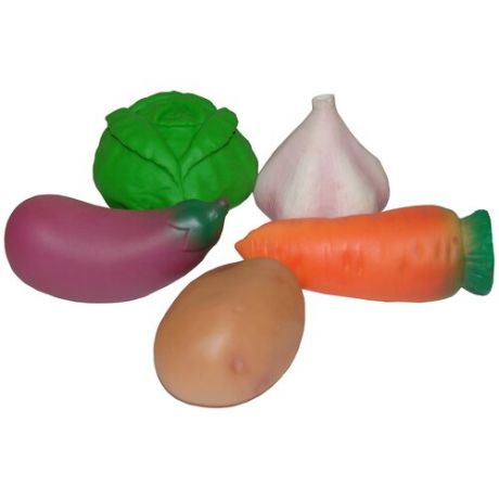 Набор овощей для рагу (морковь, картофель, баклажан, капуста, чеснок) игрушка Огонек ОГ1492